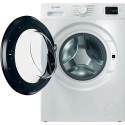 Пральна машина Indesit фронтальна, 6кг, 1200, A+++, 44.6см, дисплей, пара, інвертор, люк чорний, білий