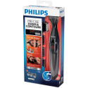 Тример Philips Multigroom series 1000, для бороди і вусів, 1хАА, насадок-4, сталь, чорний