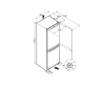 Холодильник Liebherr з нижн. мороз., 161x55x63, холод.відд.-212л, мороз.відд.-53л, 2дв., Е, ST, білий