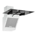 Витяжка ARDESTO похила, 60см, 900м3ч, скло, 2х1Вт LED, кнопкове, білий