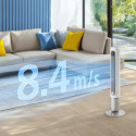 Вентилятор Philips колонний Series 7001, 31Вт, пульп ДУ, режим " Бриз", сенсорний дисплей, таймер, білий