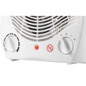 Тепловентилятор Neo Tools, 25м2, 2000Вт, мех. упр-ння, спіральний нагрів. елемент, білий