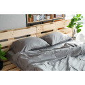 Підковдра ARDESTO Mix&Match, 160х220см, 100% бавовна, сатин, сірий