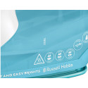 Праска Russell Hobbs Light & Easy Brights, 2600Вт, 240мл, паровий удар -35гр, постійна пара - 115гр, Anti-calc, керам. підошва, блакитний