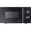 Мікрохвильова піч Gorenje, 20л, мех. керув., 700Вт, гриль, інвертор, чорний