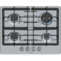 Варильна поверхня Bosch газова, 60см, чавун, WOK, нерж