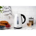 Електрочайник ARDESTO 1.7л, Strix, метал, білий
