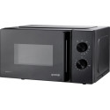 Мікрохвильова піч Gorenje, 20л, мех. керув., 700Вт, гриль, інвертор, чорний