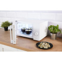Мікрохвильова піч Gorenje, 20л, мех. керув., 700Вт, гриль, інвертор, білий