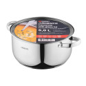 Каструля зі скляною кришкою ARDESTO Gemini Gourmet Aosta, 5л, нержавіюча сталь