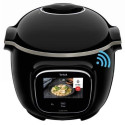Мультиварка-скороварка Tefal Cook4me Touch, 1600Вт, чаша-6л, сенсорне керув., 13 програм, метал/пластик, чорний
