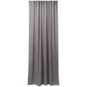 Штора ARDESTO 150х270см, мікровелюр, 100% поліестер, сірий