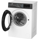 Пральна машина Beko фронтальна, 8кг, 1200, A, 50см, дисплей, пар, інвертор, white