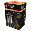 Соковитискач Russell Hobbs Classics цитрус-прес 60Вт, 2 насадки в комплекті, метал, чорний