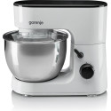 Кухонна машина Gorenje 600Вт, чаша-метал, корпус-пластик, насадок-3, білий