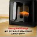 Мультипіч Tefal Easy Fry Silence XXL, 1800Вт, чаша-7л, сенсорне керув., 10 програм, з віконцем, пластик, чорний