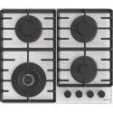 Варильна поверхня Gorenje газова на склі, 60см, чавун, білий
