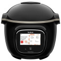 Мультиварка-скороварка Tefal Cook4me Touch, 1600Вт, чаша-6л, сенсорне керув., 13 програм, метал/пластик, чорний