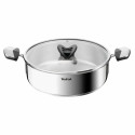 Сотейник Tefal Emotion+, з кришкою, 24см, нержавіюча сталь, бакеліт
