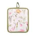 Прихватка ARDESTO Spring flowers 18х20см, 100% поліестер, білий