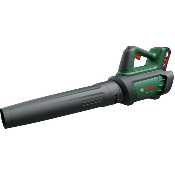 Повітродув садовий акумуляторний Bosch AdvancedLeafBlower 36В-750 АКБ 1х2А·год ЗП 200км/год 3.5кг