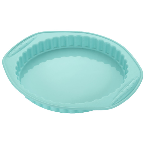 Форма для випікання ARDESTO Tasty baking, 30.5*27*3см, силікон, кругла, блакитний