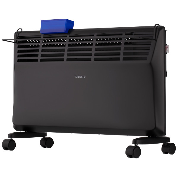 Конвектор ARDESTO, 20м2, 2000Вт, мех. упр-ння, відкритий нагрів. елемент, сушка, чорний