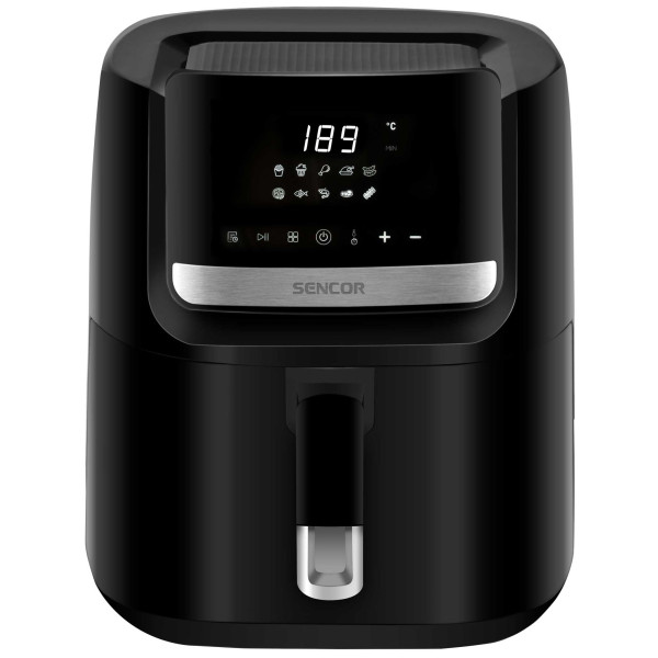 Мультипіч Sencor Vita, 1600Вт, чаша-6.5л, сенсорне керув., 8 програм, метал/пластик, чорний