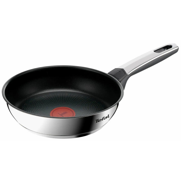 Сковорода Tefal Emotion+, 20см, нержавіюча сталь, бакеліт, чорний