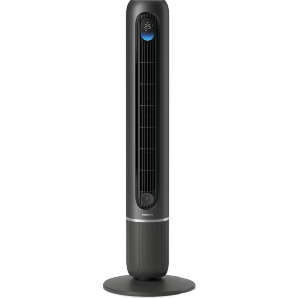 Вентилятор Philips колонний Series 7000, 30Вт, пульп ДУ, режим " Бриз", сенсорний дисплей, таймер, темно-сірий
