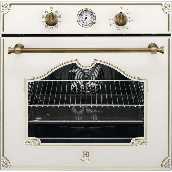 Духова шафа Electrolux електрична Rococo, 72л, A, конвекція, шампань