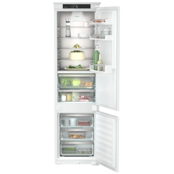 Холодильник Liebherr вбудований з нижн. мороз., 193.8x54.1х54.5, холод.відд.-202л, мороз.відд.-70л, 2дв., D, NF, диспл внутр., BioFresh, білий