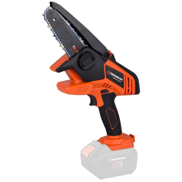 Пила ланцюгова акумуляторна Tekhmann TCMC-10/i20 20В шина 10см 8м/с 1.35кг без АКБ та ЗП