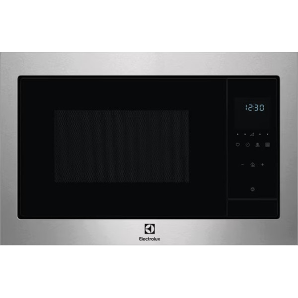 Мікрохвильова піч Electrolux вбудована, 25л, електрон. керування, 900Вт, гриль, дисплей, нерж