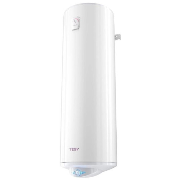 Водонагрівач електр. TESY Anticalc Slim круглий слім GCV 803824C B14 TSR, 80л, 2,4кВт, сухий тен, мех. кер-ння, C білий