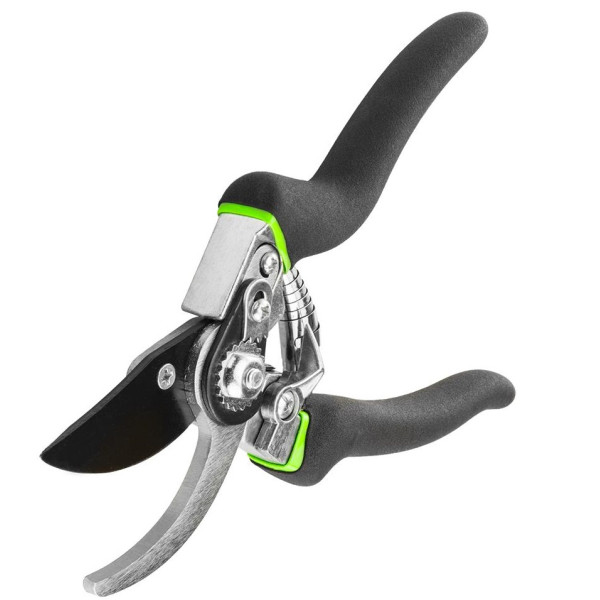 Секатор площинний Verto, тримач прогумований, антиковзкий, d 15мм, 220мм, 272гр