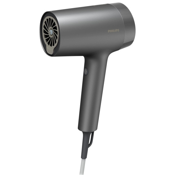 Фен Philips 7000 Series, 1800Вт, 4 режими, DC Motor, дифузор, іоніз-я, хол. обдув,сірий