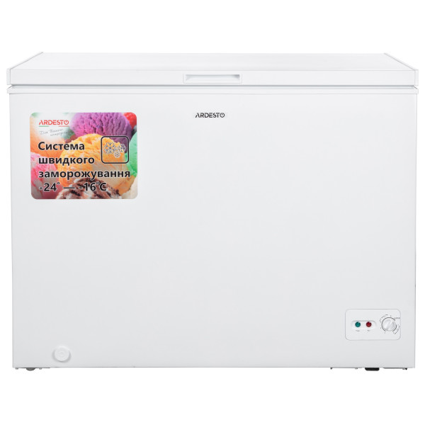 Морозильна скриня ARDESTO, 290л, А+, ST, білий