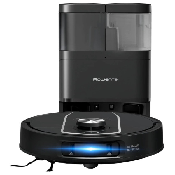 Робот-пилосос Rowenta миючий X-Plorer Serie 575 Max Standard, 10000ПаВт, h=10.5см, 0.22л, конт пил -0.3л, автон. робота до 120хв, чорний