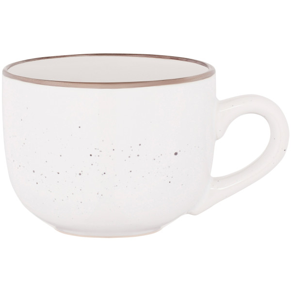 Чашка ARDESTO Bagheria Bright white, 480мл, кераміка, білий