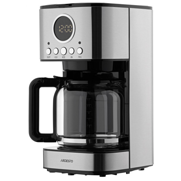Кавоварка ARDESTO крапельна Steel Collection1.5л, мелена, сріблястий