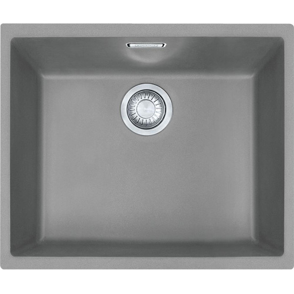 Кухонна мийка Franke Sirius, тектонайт, врізна, без крила, чаша-1, 525х440х200, SID 110-50, сірий