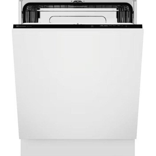 Посудомийна машина Electrolux вбудована, 13компл., E, 60см, інвертор, чорний