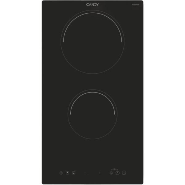 Варильна поверхня Candy індукційна, 30см, доміно, чорний
