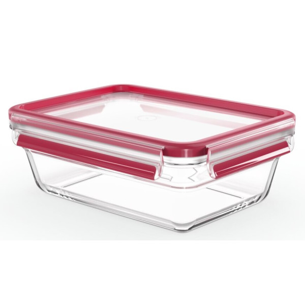 Форма універсальна з кришкою TEFAL MasterSeal glass, 1.3 л, скло
