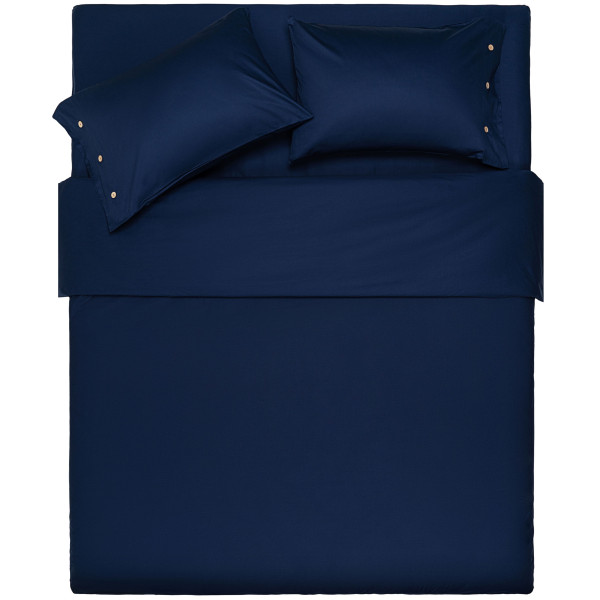 Простирадло ARDESTO Mix&Match, 240x260см, 100% бавовна, сатин, синій