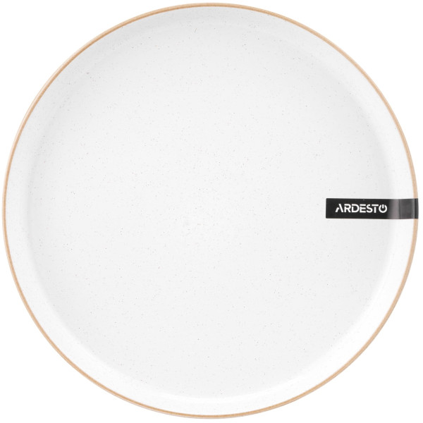 Тарілка обідня ARDESTO Apulia, 26.6см, кераміка, білий