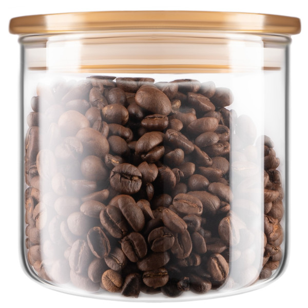 Банка для зберігання ARDESTO Fresh 500мл, скло, пластик, прозорий