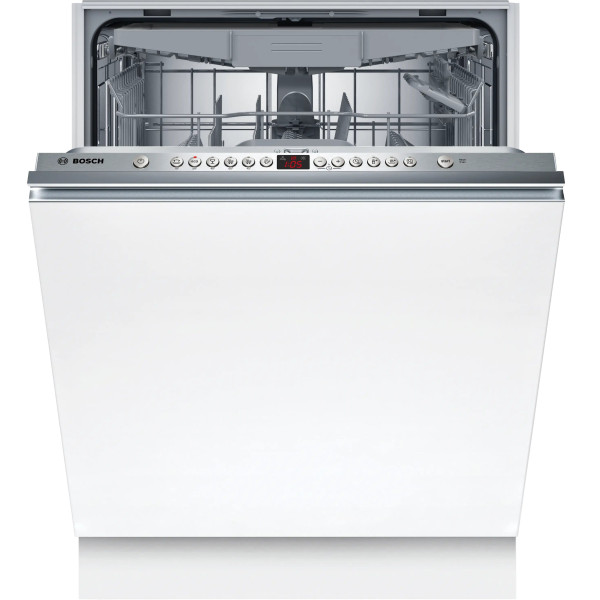 Посудомийна машина Bosch вбудована, 13компл., E, 60см, дисплей, 3-й кошик, білий
