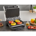 Гриль Tefal притискний OptiGrill+ 2000Вт, темп. режимів-4, знімні пластини, алюміній, метал
